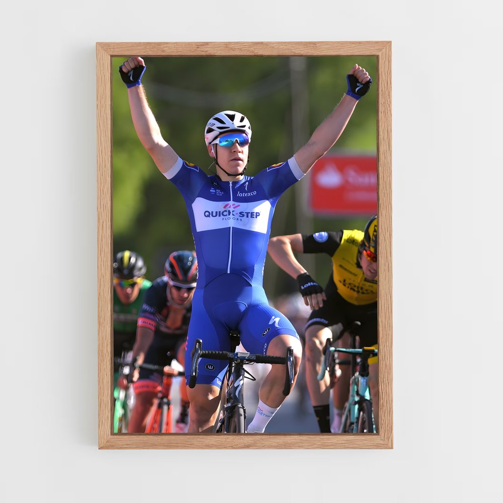 Poster La Victoire de Fabio – affiche Cyclisme (vue 4)